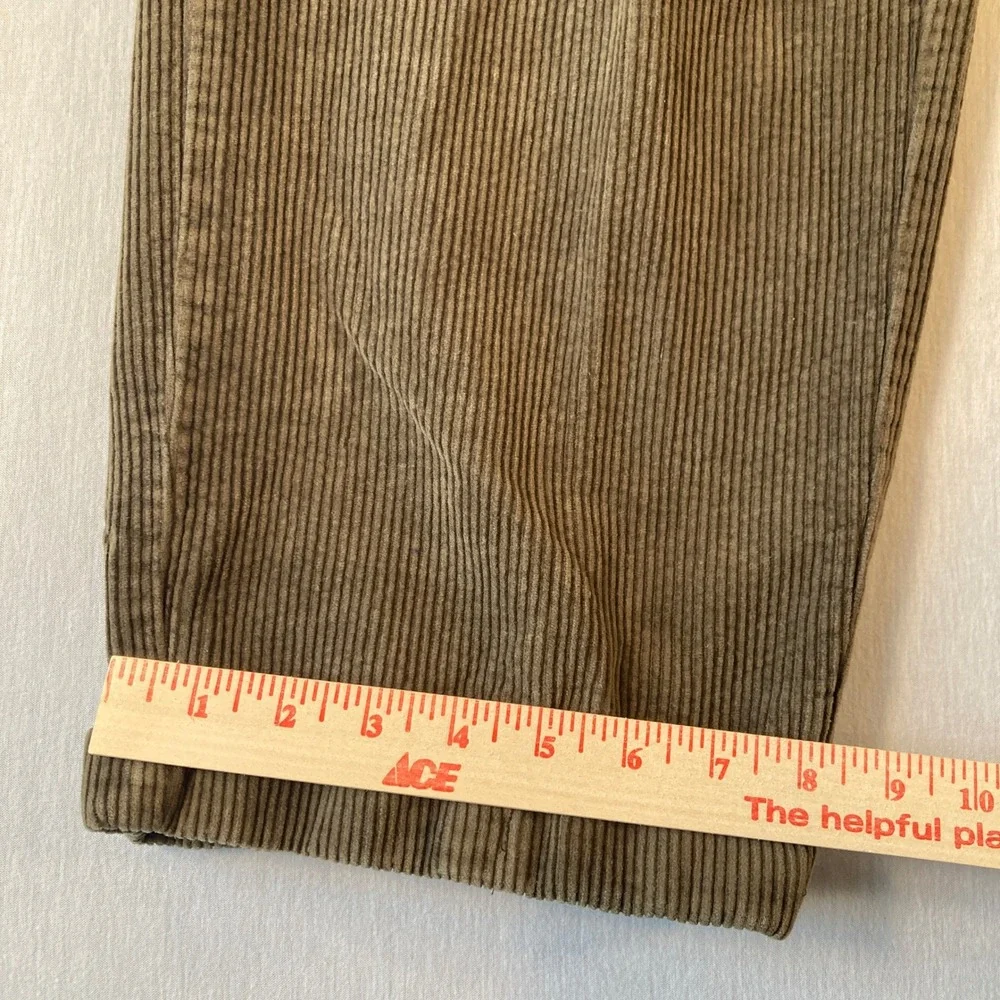 VTG Polo Ralph Lauren Andrew Pant CORDUROY Men 36x34 (Fit 33x28) Brown Preppy